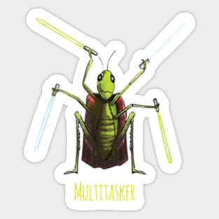 Mutlitasker Sticker